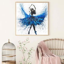 Charger l'image dans la galerie, Danseur de ballet de nouveauté - diamant rond complet - 30x30cm