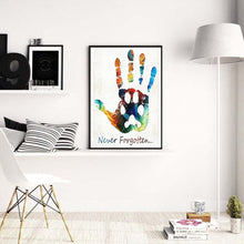 Charger l'image dans la galerie, Forever hand - diamant rond complet - 40x30cm