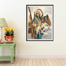 Charger l'image dans la galerie, Religion - diamant rond complet - 20x25cm