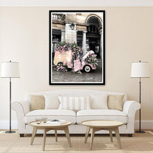 Charger l'image dans la galerie, Fleurs voiture - diamant rond complet - 40x30cm