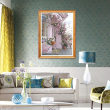 Charger l'image dans la galerie, Fleurs voiture - diamant rond complet - 40x30cm