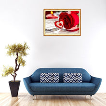 Charger l'image dans la galerie, Vue - diamant rond complet - 40x30cm