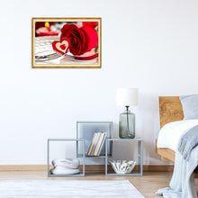Charger l'image dans la galerie, Vue - diamant rond complet - 40x30cm