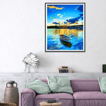 Charger l'image dans la galerie, Vue fantastique - diamant rond complet - 40x30cm