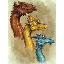 Charger l'image dans la galerie, Animaux - diamant rond complet - 40x30cm