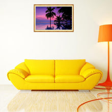 Charger l'image dans la galerie, Vue magnifique - diamant rond complet - 40x30cm