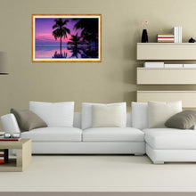 Charger l'image dans la galerie, Vue magnifique - diamant rond complet - 40x30cm