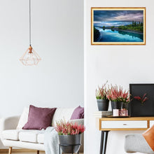 Charger l'image dans la galerie, Vue magnifique - diamant rond complet - 40x30cm