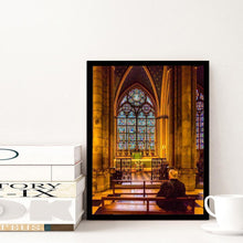 Charger l'image dans la galerie, Notre dame de paris - diamant rond complet - 30x40cm