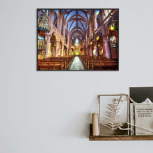 Charger l'image dans la galerie, Notre dame de paris - diamant rond complet - 40x30cm