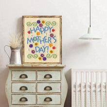 Charger l'image dans la galerie, Amour de mère - diamant rond complet - 30x40cm