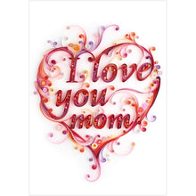 Charger l'image dans la galerie, Amour de mère - diamant rond complet - 30x40cm