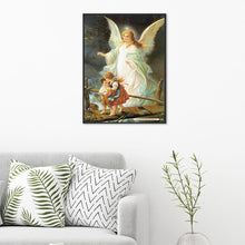 Charger l'image dans la galerie, Maman enfants - diamant rond complet - 30x40cm