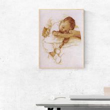 Charger l'image dans la galerie, Maman enfants - diamant rond complet - 30x40cm