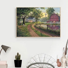 Charger l'image dans la galerie, Paysage - diamant rond complet - 40x30cm