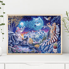 Charger l'image dans la galerie, pour - diamant rond complet - 40x30cm