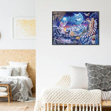 Charger l'image dans la galerie, pour - diamant rond complet - 40x30cm