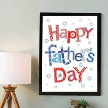 Charger l'image dans la galerie, Lettre - diamant rond complet - 30x40cm