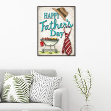 Charger l'image dans la galerie, Lettre - diamant rond complet - 30x40cm