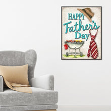 Charger l'image dans la galerie, Lettre - diamant rond complet - 30x40cm