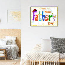 Charger l'image dans la galerie, Lettre - diamant rond complet - 40x30cm