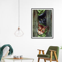 Charger l'image dans la galerie, Animaux mignons - diamant rond complet - 40x30cm