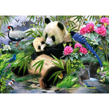 Charger l'image dans la galerie, Animaux mignons - diamant rond complet - 40x30cm