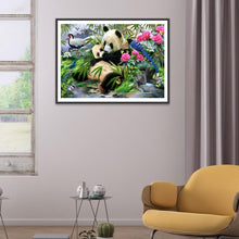 Charger l'image dans la galerie, Animaux mignons - diamant rond complet - 40x30cm