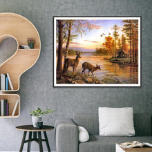 Charger l'image dans la galerie, Animaux mignons - diamant rond complet - 40x30cm