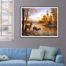 Charger l'image dans la galerie, Animaux mignons - diamant rond complet - 40x30cm