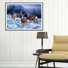 Charger l'image dans la galerie, Animaux mignons - diamant rond complet - 40x30cm