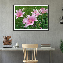 Charger l'image dans la galerie, Fleur - diamant rond complet - 40x30cm