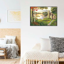 Charger l'image dans la galerie, Paysage - diamant rond complet - 40x30cm