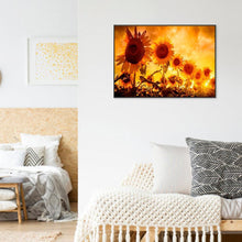 Charger l'image dans la galerie, Fleur - diamant rond complet - 40x30cm