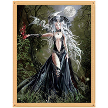 Charger l'image dans la galerie, Caractère - diamant rond complet - 30x40cm