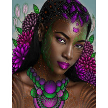 Charger l'image dans la galerie, Caractère - diamant rond complet - 30x40cm