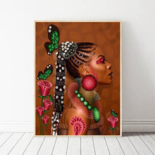 Charger l'image dans la galerie, Caractère - diamant rond complet - 30x40cm