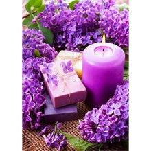 Charger l'image dans la galerie, Bouquet - diamant rond complet - 30x40cm