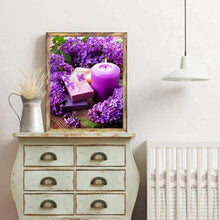 Charger l'image dans la galerie, Bouquet - diamant rond complet - 30x40cm