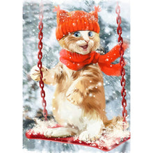 Charger l'image dans la galerie, Animaux - diamant rond complet - 40x30cm