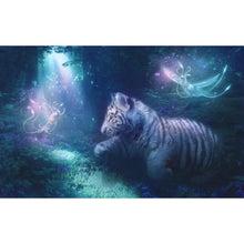 Charger l'image dans la galerie, Tigre - diamant rond complet - 40x30cm