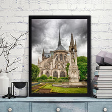 Charger l'image dans la galerie, Notre dame de paris - diamant rond complet - 30x40cm