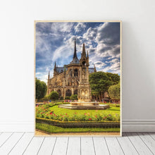 Charger l'image dans la galerie, Notre dame de paris - diamant rond complet - 30x40cm