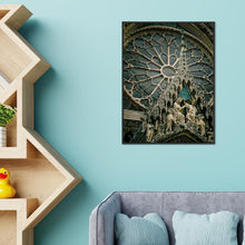 Charger l'image dans la galerie, Notre dame de paris - diamant rond complet - 30x40cm