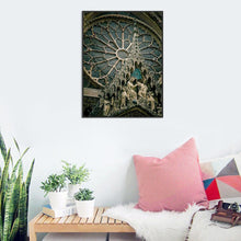 Charger l'image dans la galerie, Notre dame de paris - diamant rond complet - 30x40cm