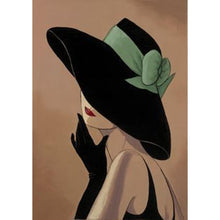 Charger l'image dans la galerie, Résumé - diamant rond complet - 40x30cm