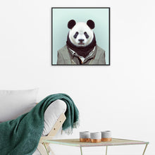 Charger l'image dans la galerie, Animal vêtu - peinture en diamant complet - 30x30cm