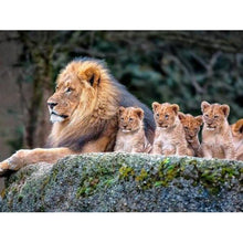 Charger l'image dans la galerie, Tigre animal - diamant rond complet - 30x40cm