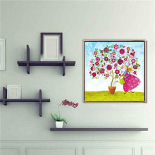 Charger l'image dans la galerie, Exagéré - diamant rond complet - 30x30cm