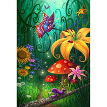 Charger l'image dans la galerie, Fantastique - diamant rond complet - 40x30cm